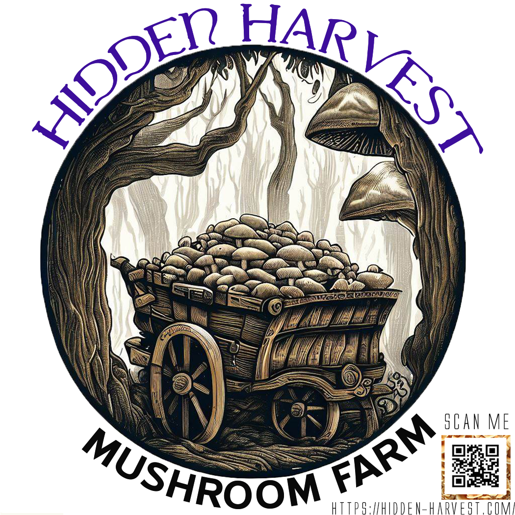 Hidden Harvest Mushroom Farm's banner